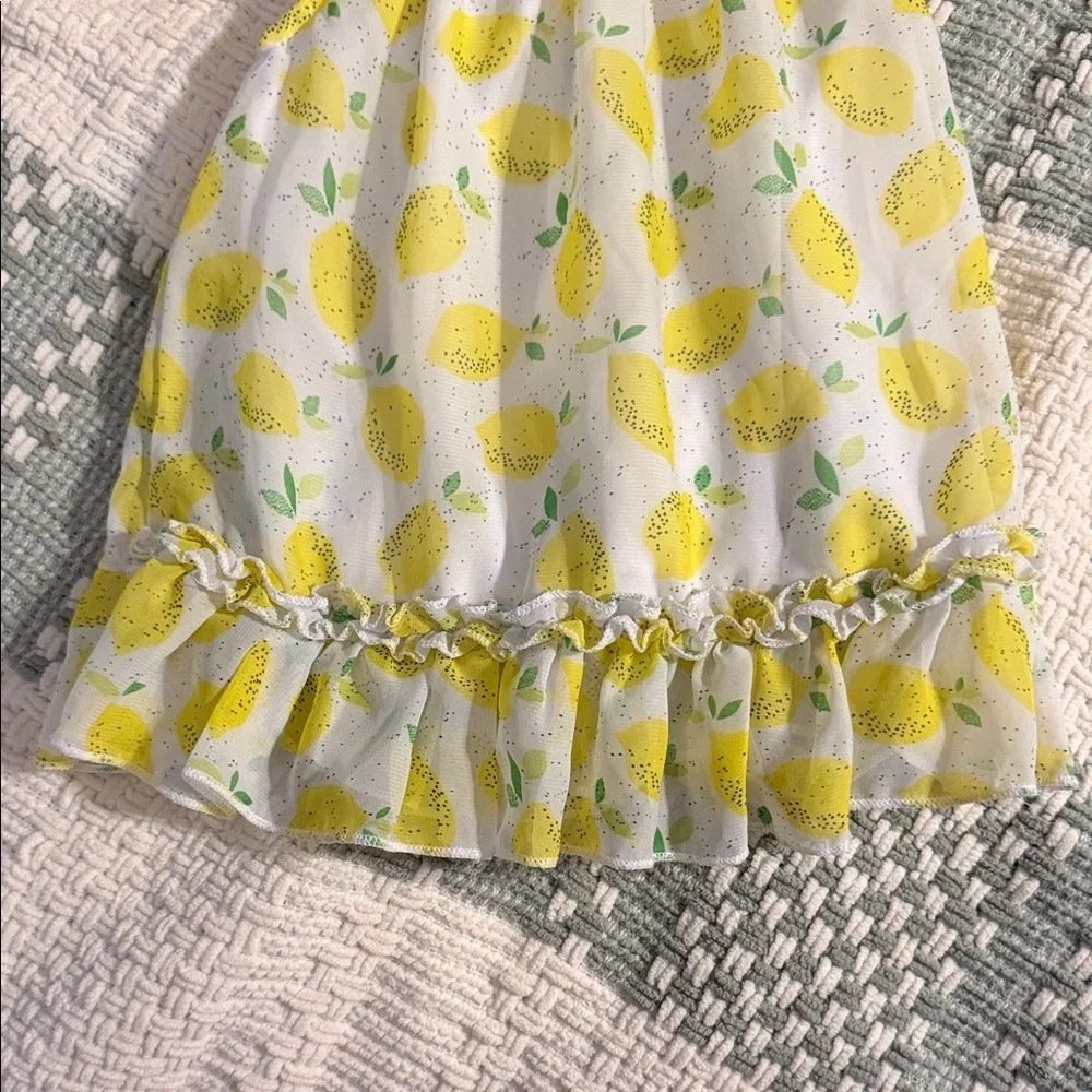 Kids Swiggles lemon ruffle top 🍋